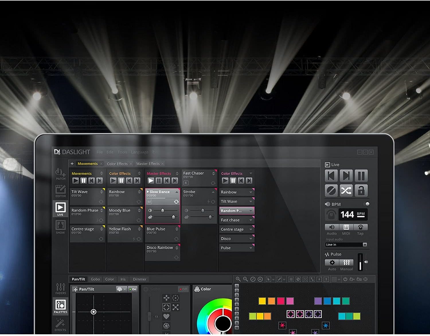 Daslight 4 DMX Lighting Software For PC Mac