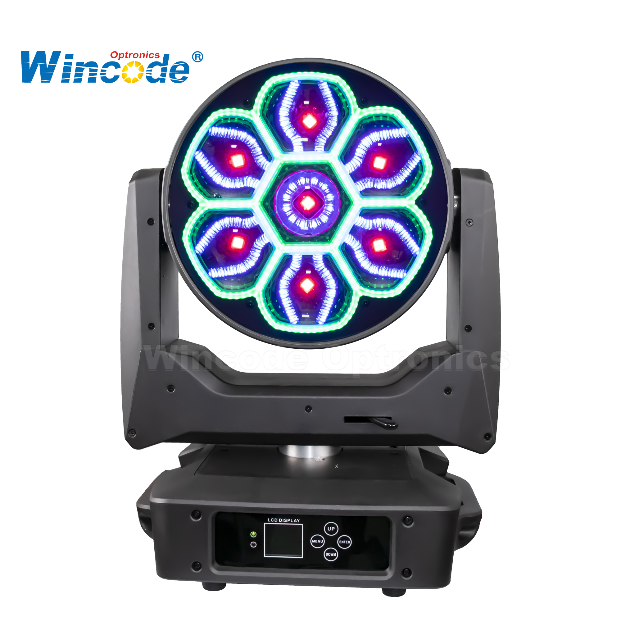 Phantom Aura 760XP – 7×60W RGBW LED Moving Head with Aura, Bee Eye & Edge Glow Effects