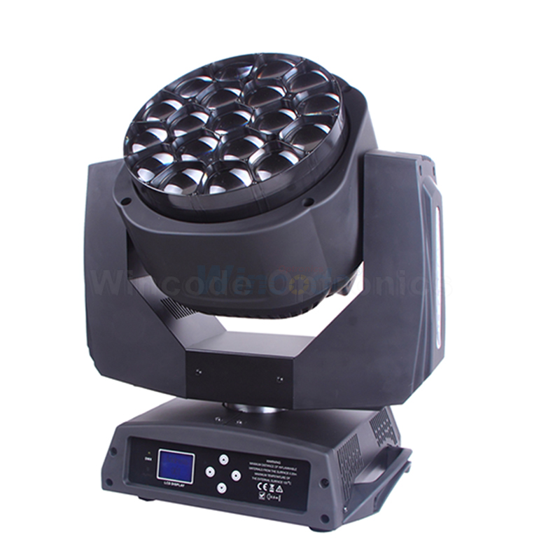 B-Eye K10 19×15W LED Zoom Moving Head Wash Light