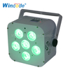 6×18W RGBWA+UV 6 in 1 Battery-Powered Wireless LED Par Light