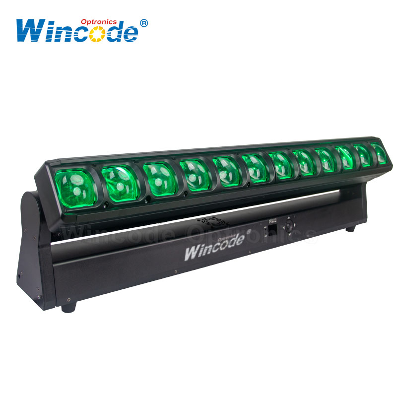Tetra Bar 12×60W LED Pixel Moving Zoom Bar with Motorized Tilt 