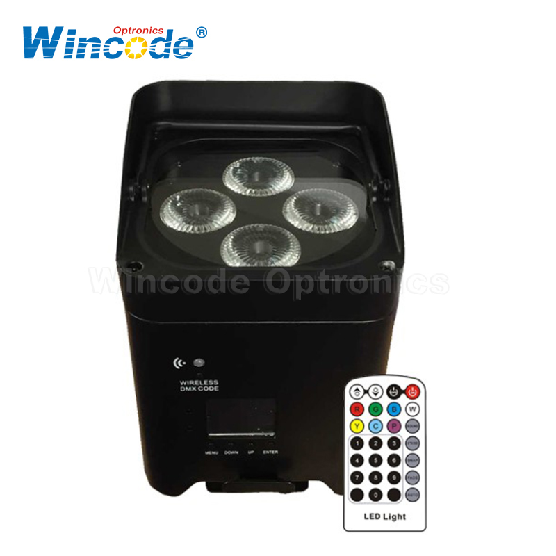4/6×18W Rechargeable Battery-Powered Wireless LED Par Wedding Uplight