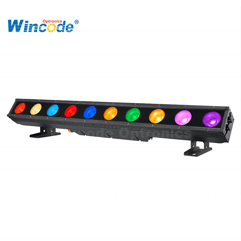 10×50W RGBW 4 in 1 Outdoor LED Sunstrip Blinder Bar Light 