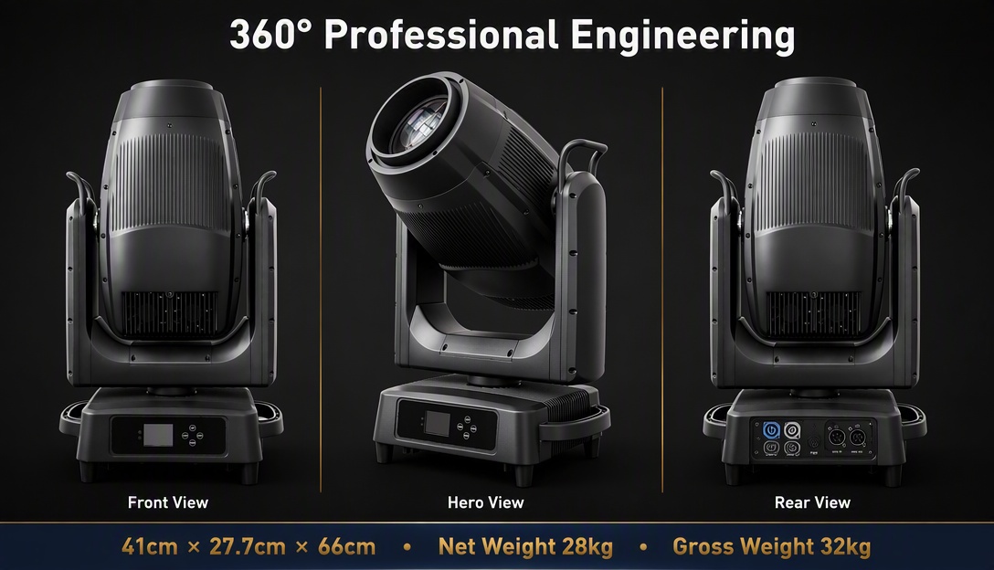 1000W LED Framing Moving Head Light (2)